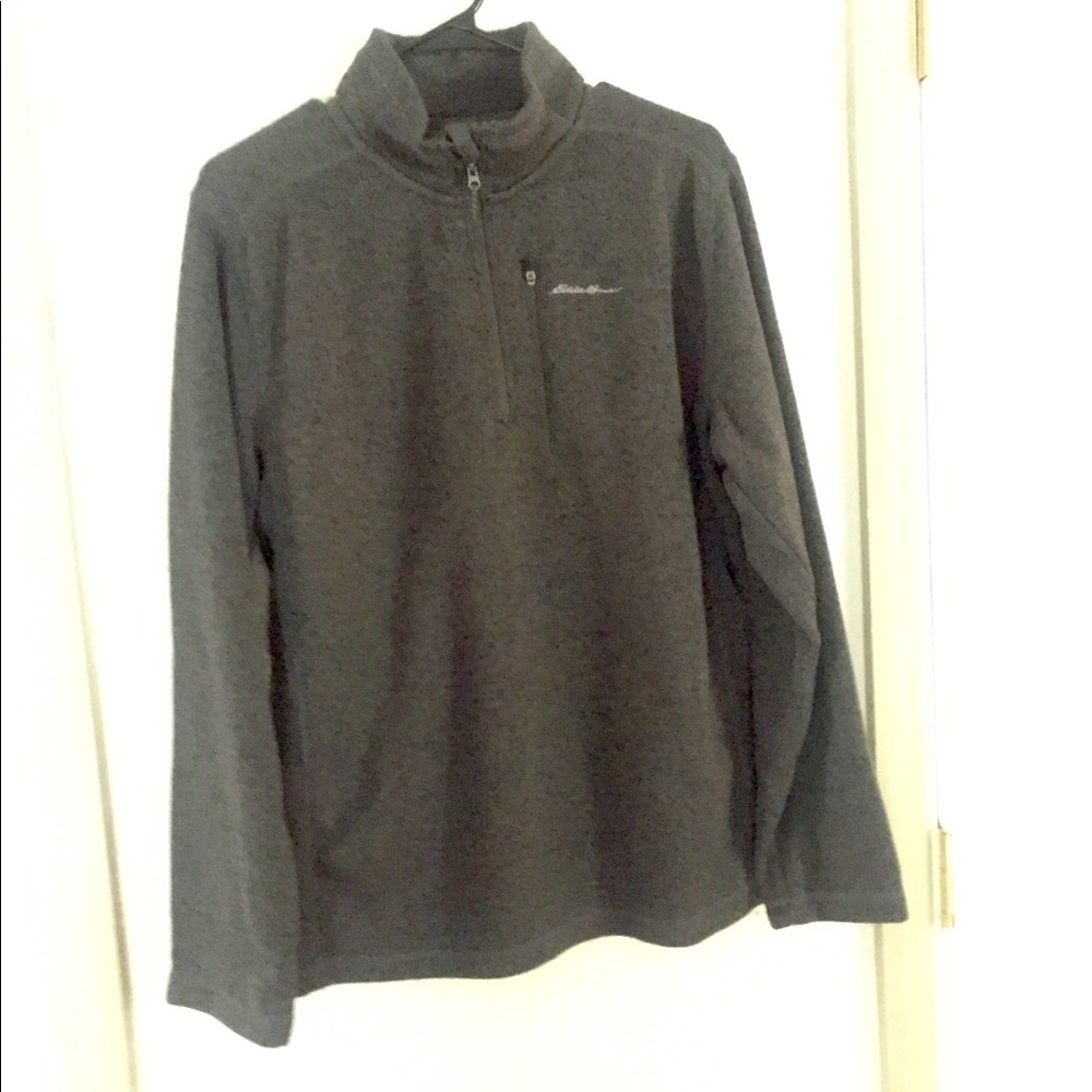 Eddie Bauer Fleece NWOT 1/4 Zip Pullover Size L